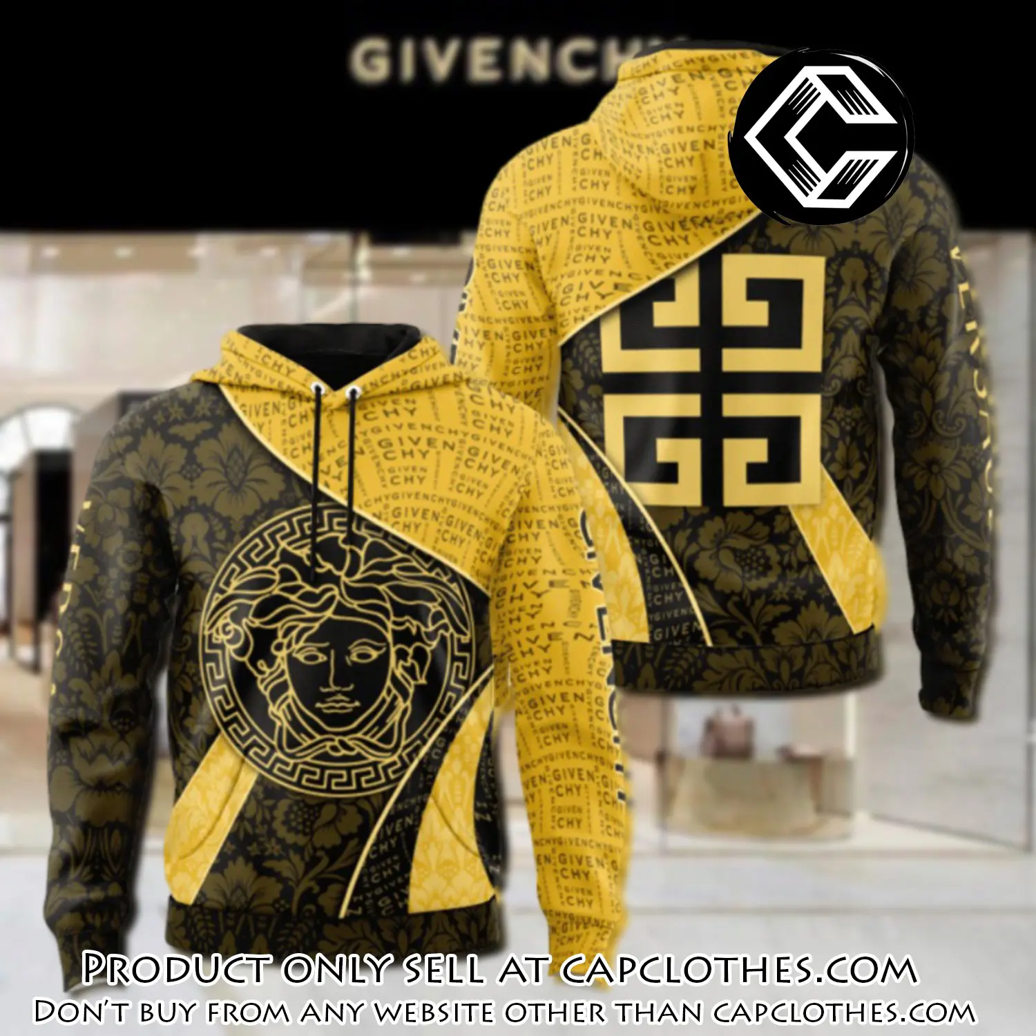 Givenchy versace unisex hoodie luxury brand gifts  jh2295 cc5122905